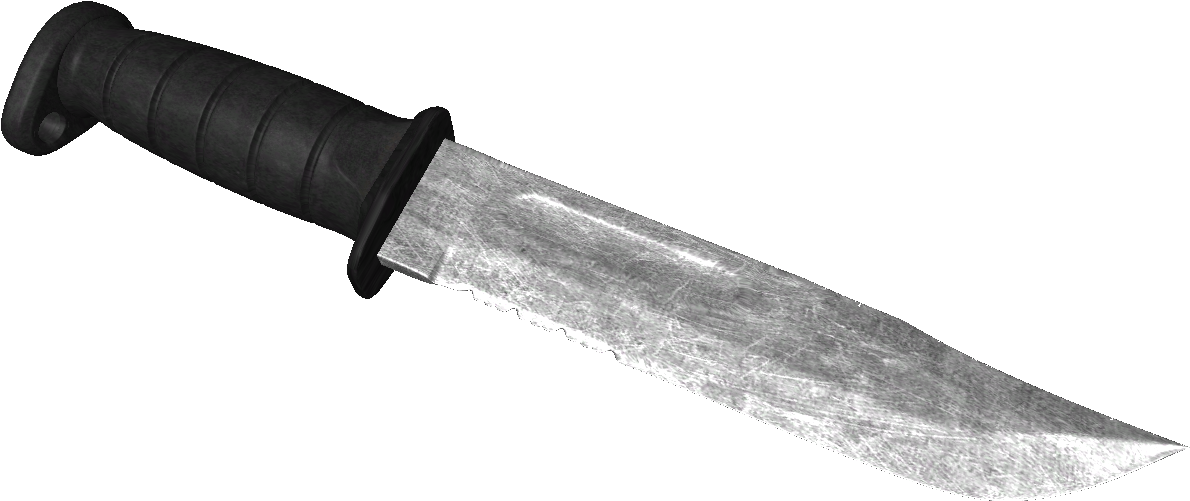 7) Ka-bar Us Marine Combat Knife - Hunting Knife (1232x829), Png Download