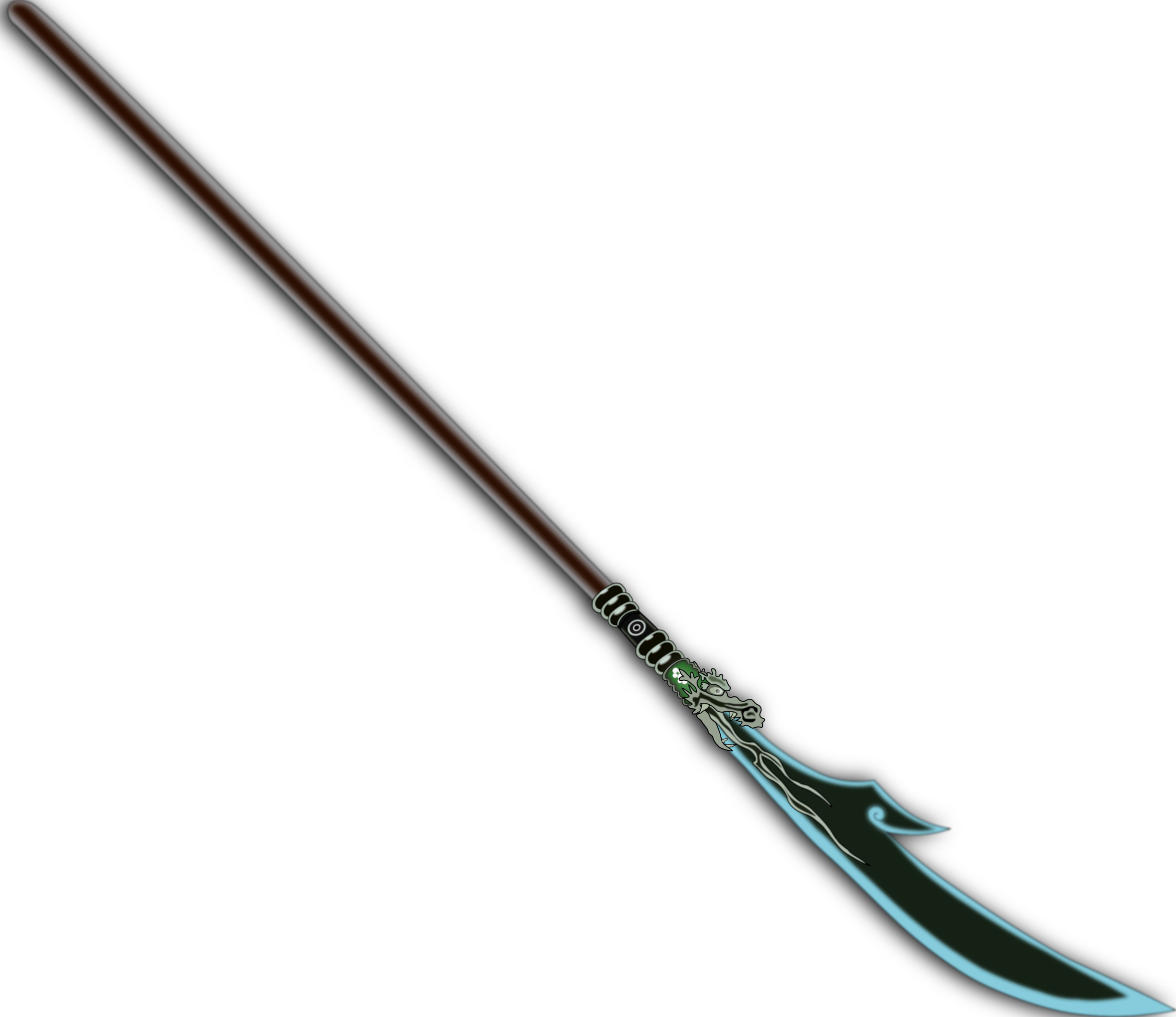 Big Knife Png - Machete On A Pole (2400x2075), Png Download