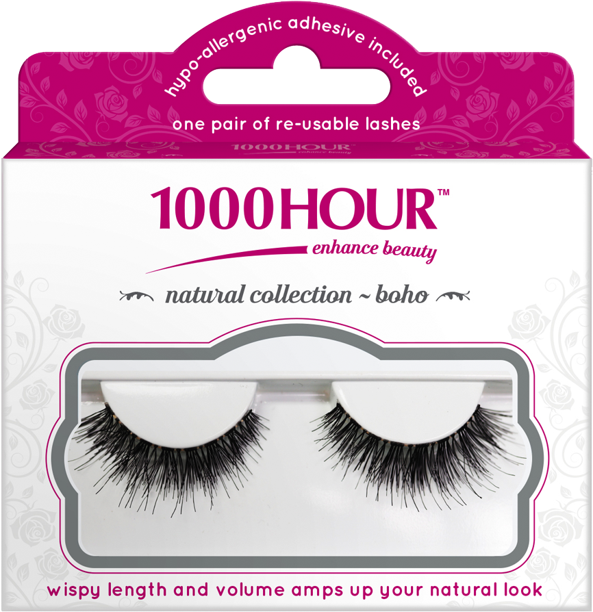 Natural Collection Lashes - 1000 Hour Lashes (1000x1000), Png Download