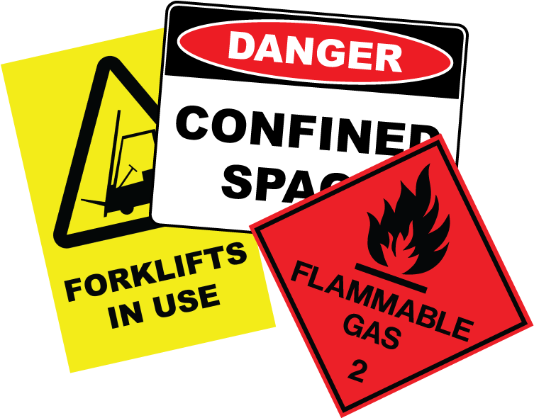 Safety-signs - Sign (850x638), Png Download
