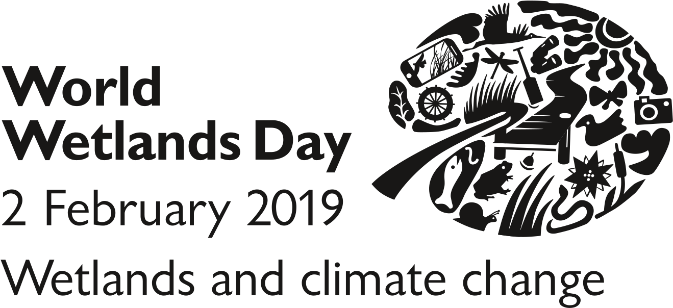 World Wetlands Day 2019 Logo (1476x679), Png Download