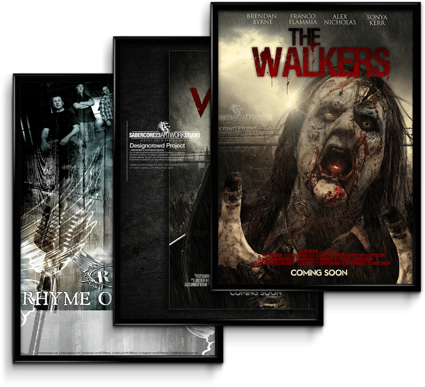 Sample Poster Design - Flyer (833x760), Png Download