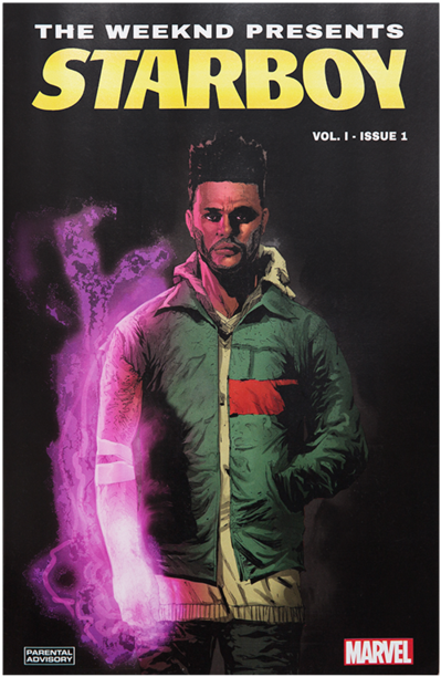 Bst Lần Này Bao Gồm Hoodie, Jacket,sweats Alongside, - Weeknd Starboy Comic (800x800), Png Download