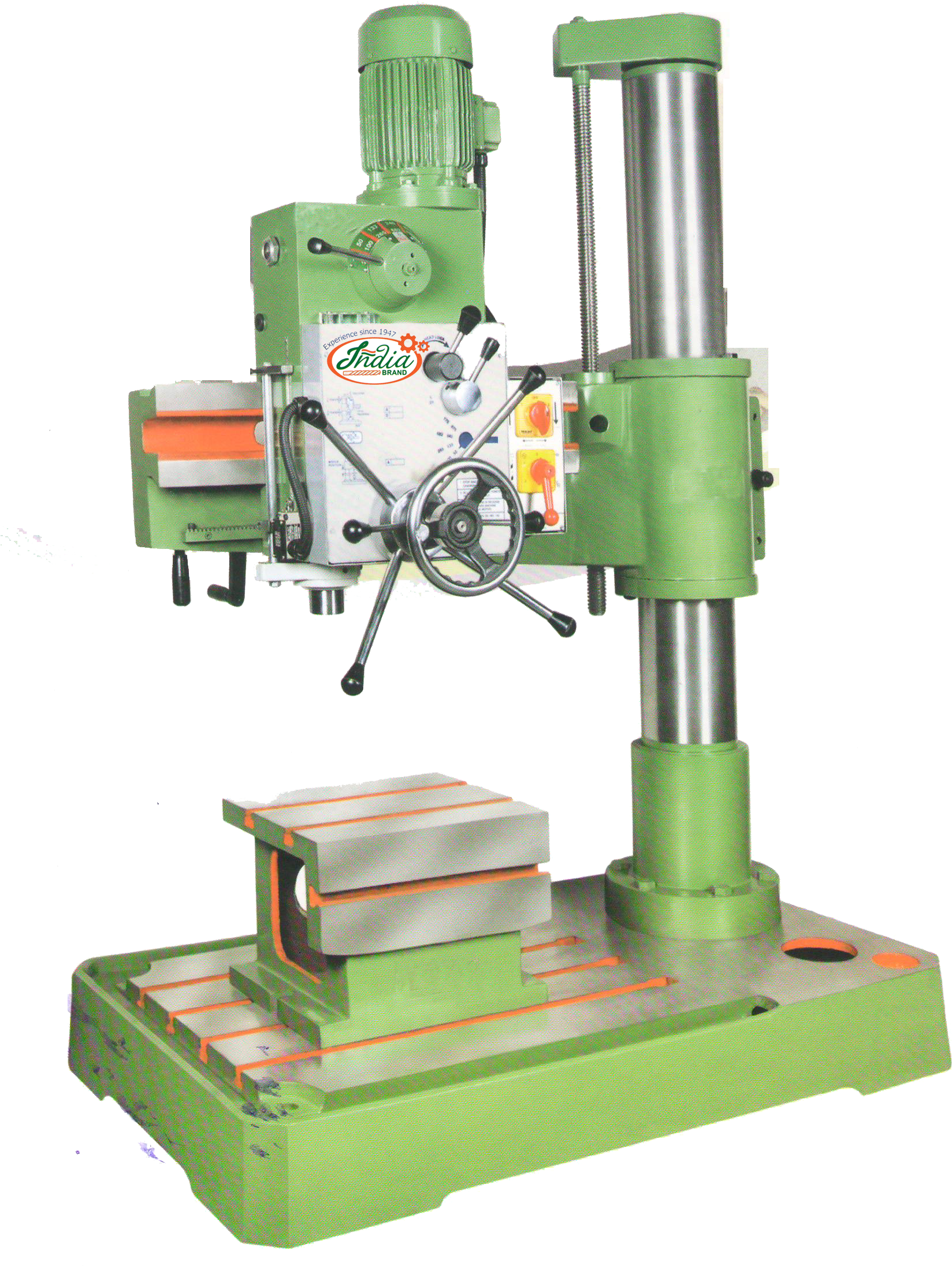 40mm Radial Drill Machine (1680x2281), Png Download