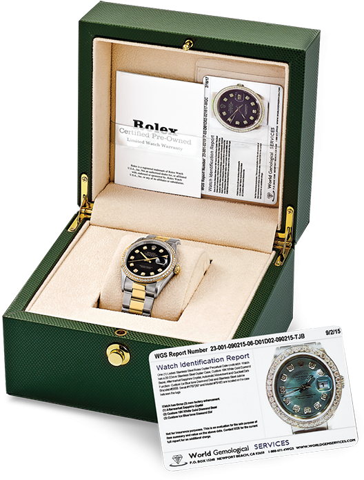 Each Certified Pre Owned Watch Is Presented In Green - Camera Lens (600x723), Png Download