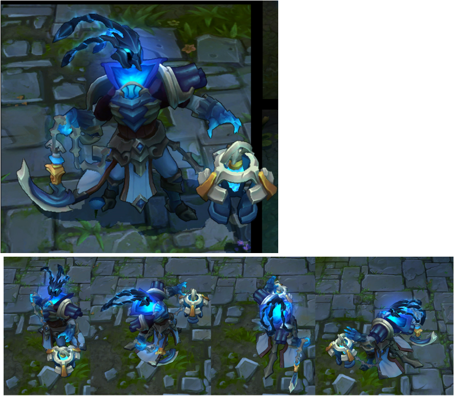 Thresh Championship In-game - Thresh De Campeonato (886x773), Png Download
