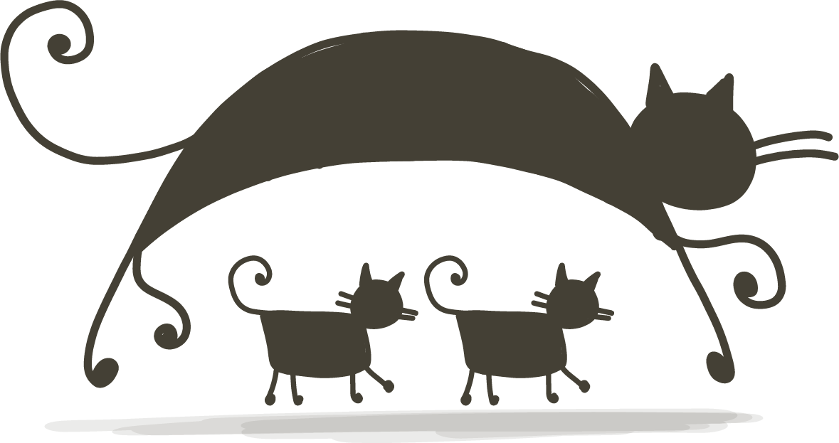 Kitty - Illustration (1179x623), Png Download