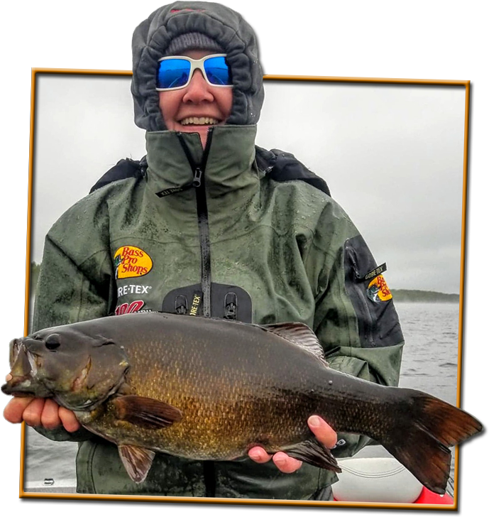 Ice Fishing For Smallmouth Bass - Carp (689x728), Png Download