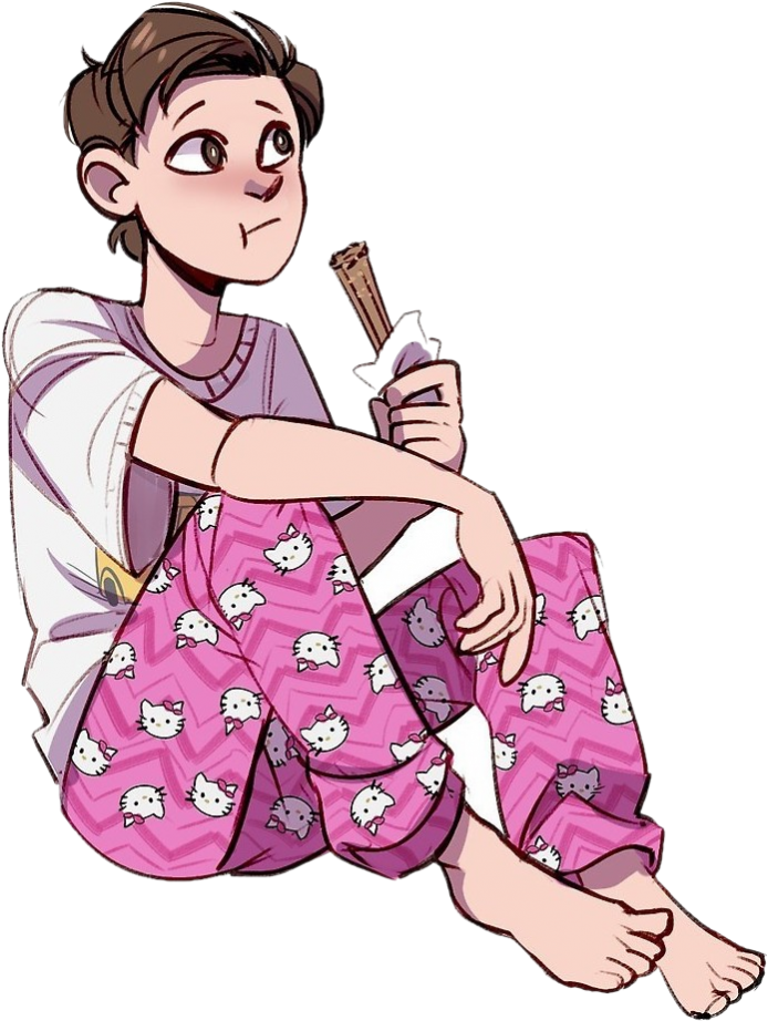 #marvel #spiderman #spider #spider Man #spider Man - Peter Parker Tom Holland Cartoon (700x926), Png Download