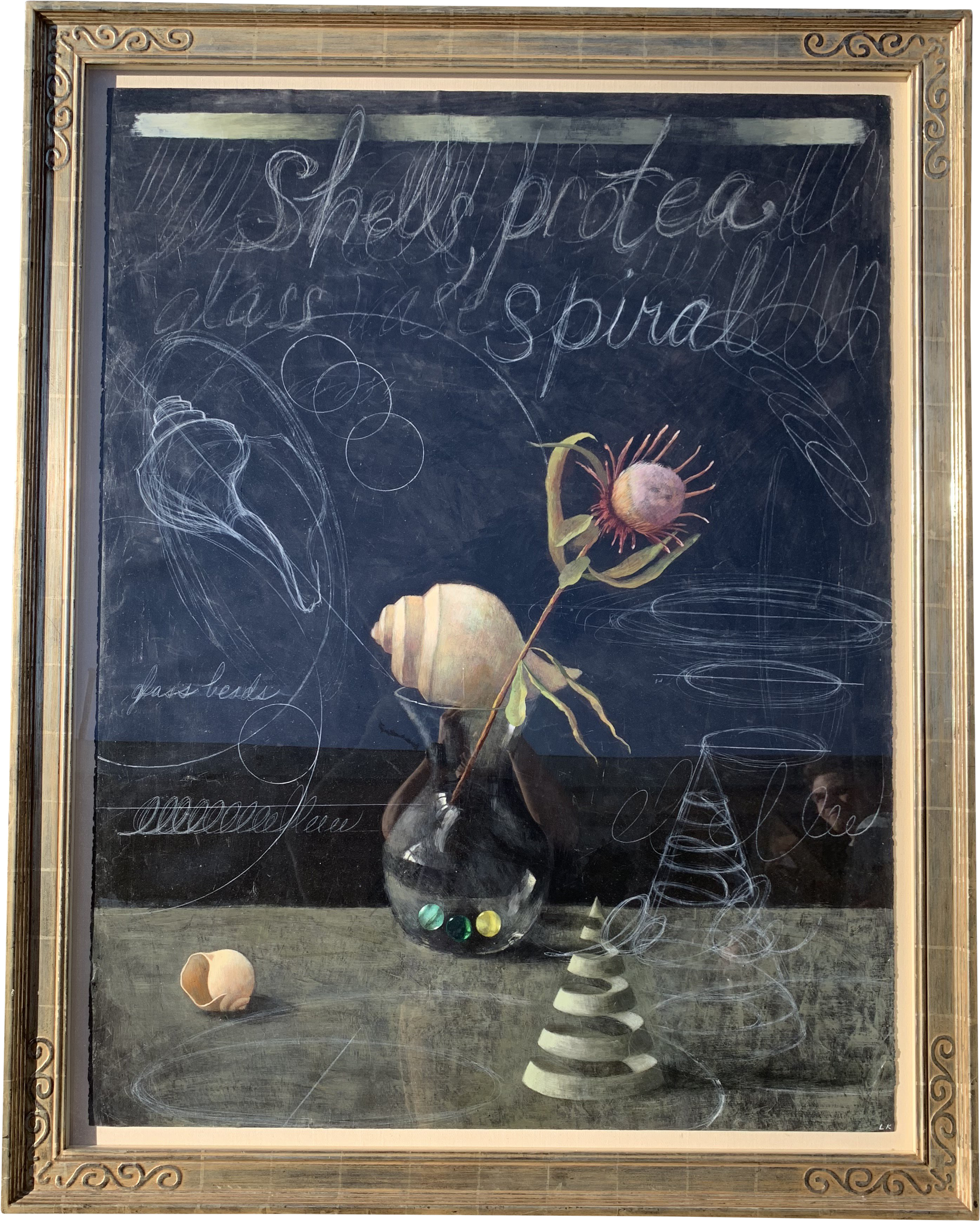 Contemporary Surrealist Painting By - Picture Frame (3100x3862), Png Download