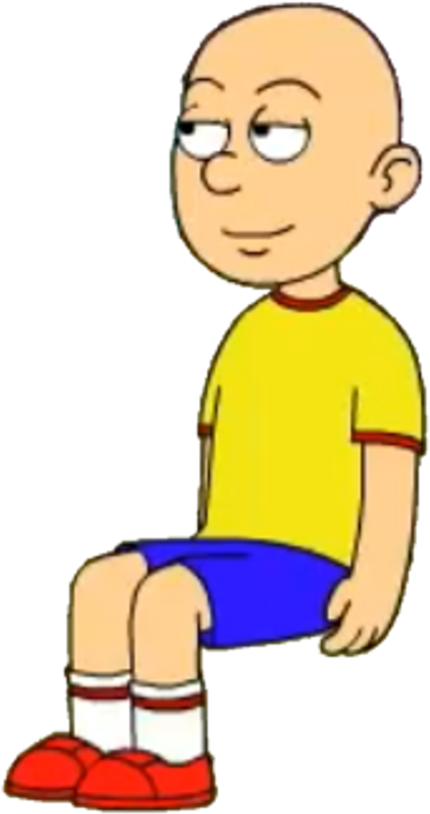 Caillou Sticker - Cartoon (1024x1712), Png Download