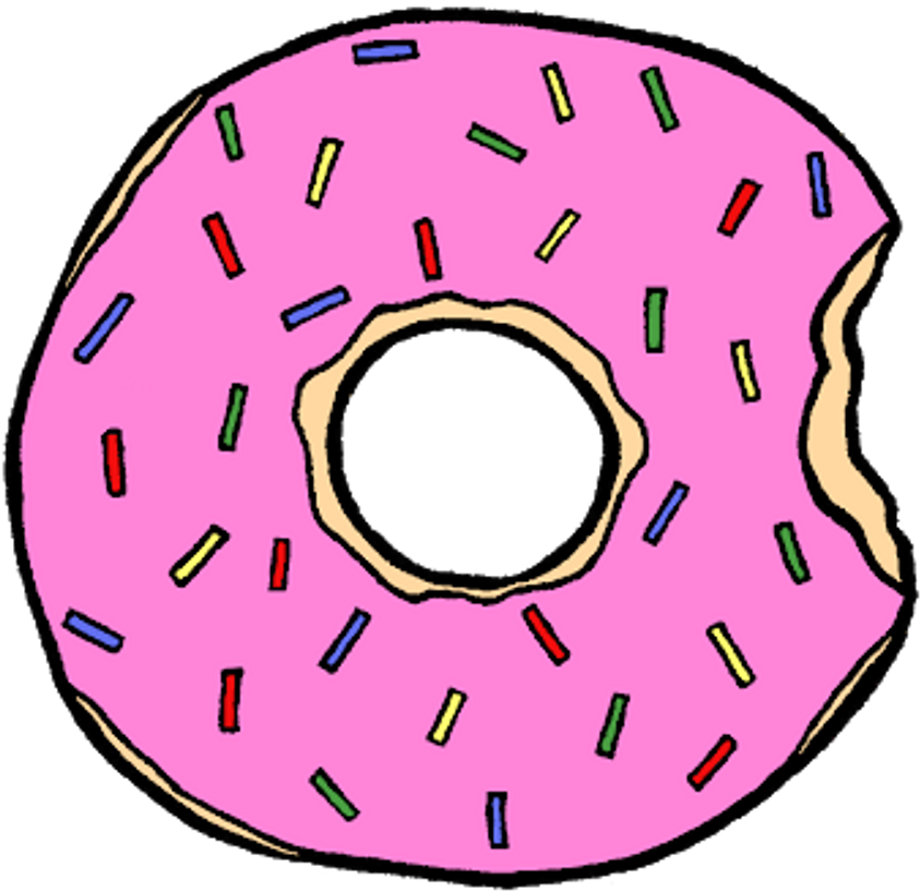 Dona Sticker - Redbubble Stickers (1024x894), Png Download