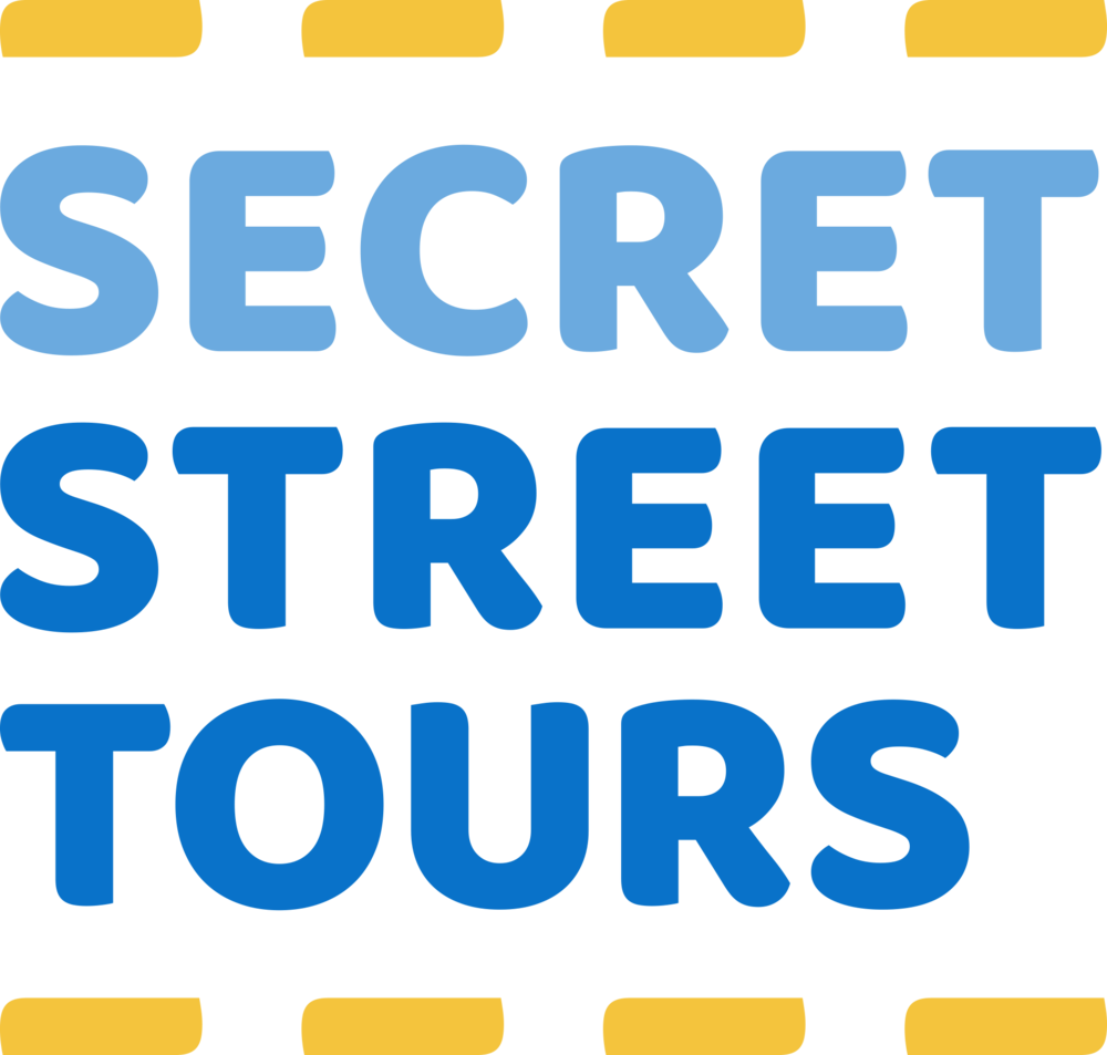 Dublin Secret Street Tour Logo - Electric Blue (1000x953), Png Download