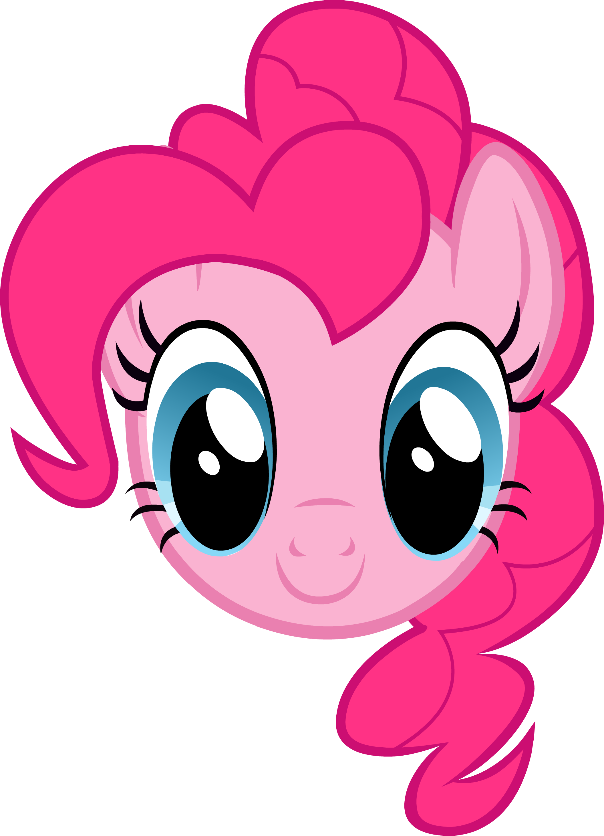 2112 X 2922 5 - My Little Pony Pinkie Pie Face (2112x2922), Png Download