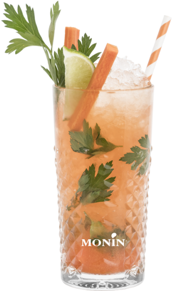 Carrot & Parsley Virgin Mojito - Mint Julep (467x700), Png Download