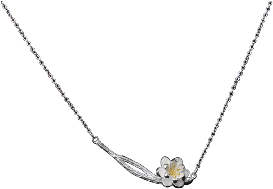 Luo Linglong S925 Sterling Silver Necklace Fashion - Necklace (560x560), Png Download