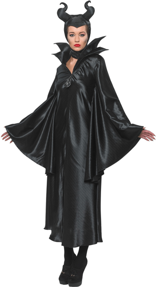 Adult Disney Movie Maleficent Costume - Disney Characters Fancy Dress (600x951), Png Download