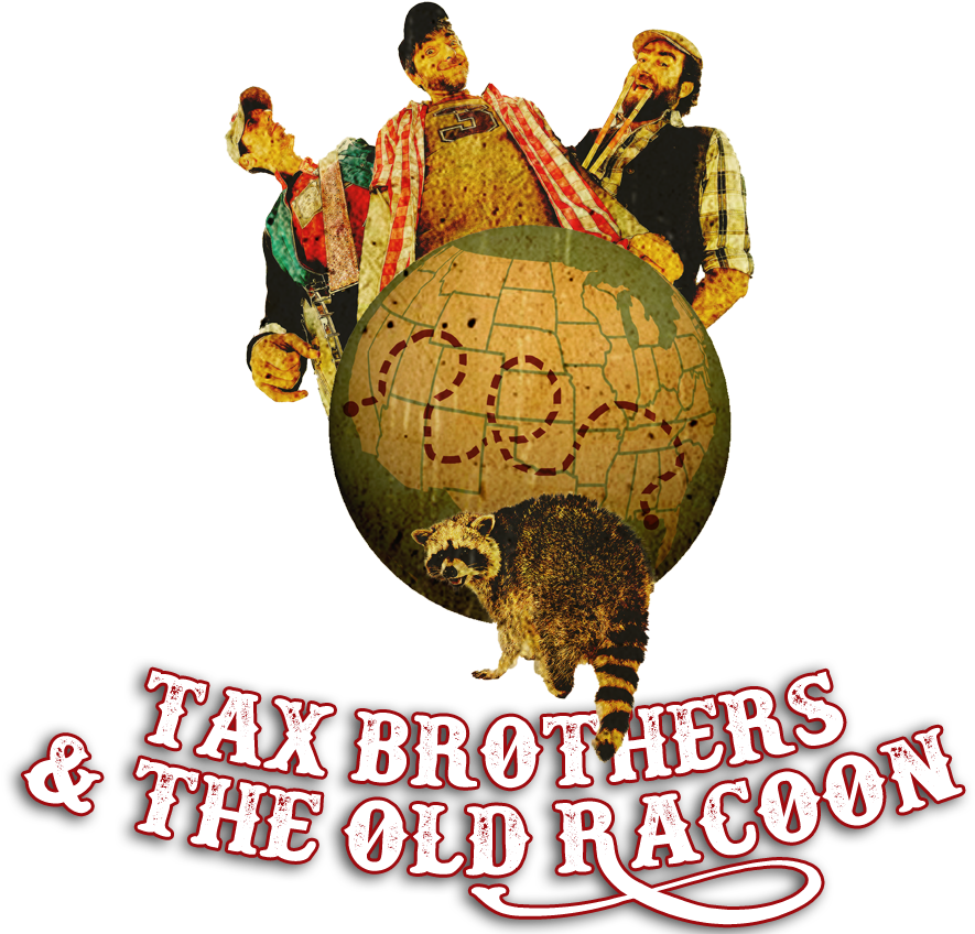 Tax Brothers & The Old Racoon - Illustration (1134x850), Png Download