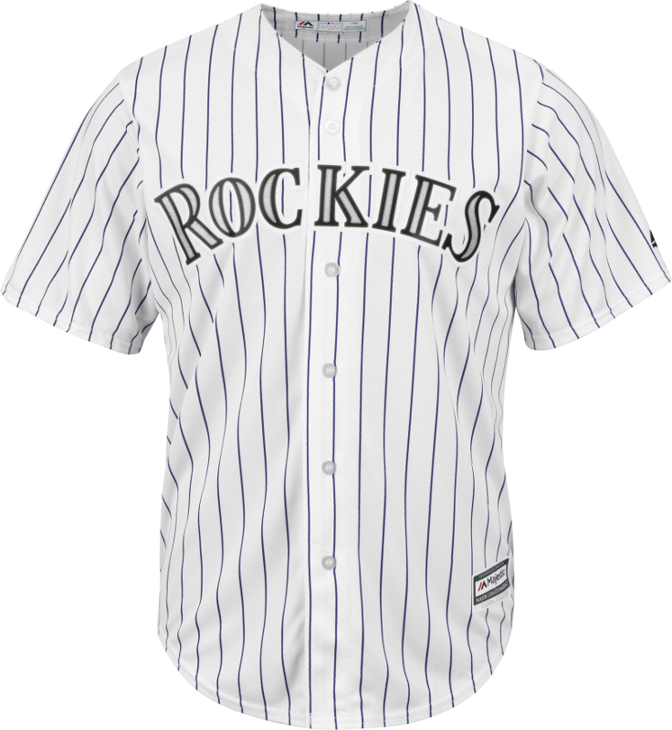 Loading Zoom - Colorado Rockies Jersey (736x800), Png Download
