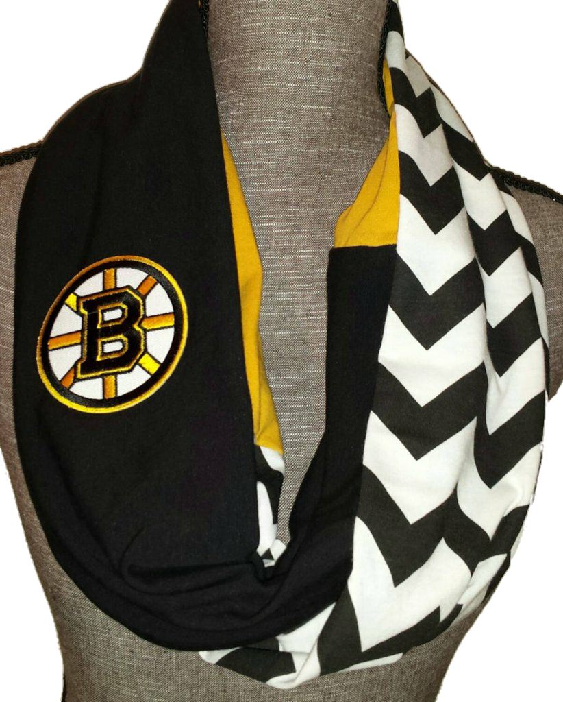 Boston Bruins Scarf - Andrew Ference (822x1024), Png Download