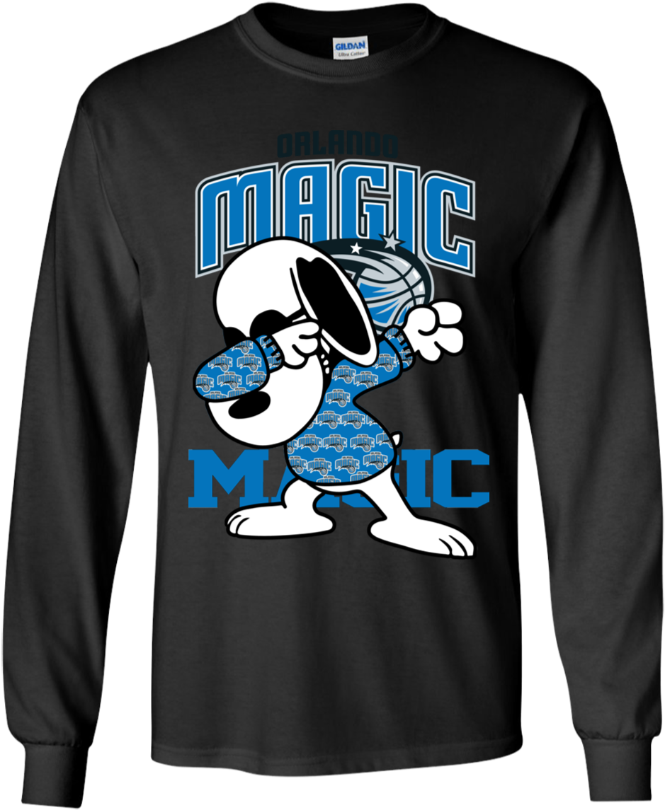 Orlando Magic Snoopy Dabbing Shirts $32 - Never Underestimate An Old Man With A Bicycle (1155x1155), Png Download