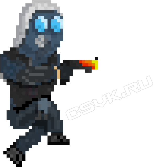 #csgo - Png 8 Bits Gifs (900x900), Png Download