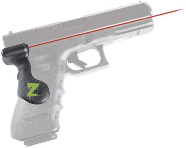 Crimson Trace Laser Grip - Grip Laser Sight (640x509), Png Download
