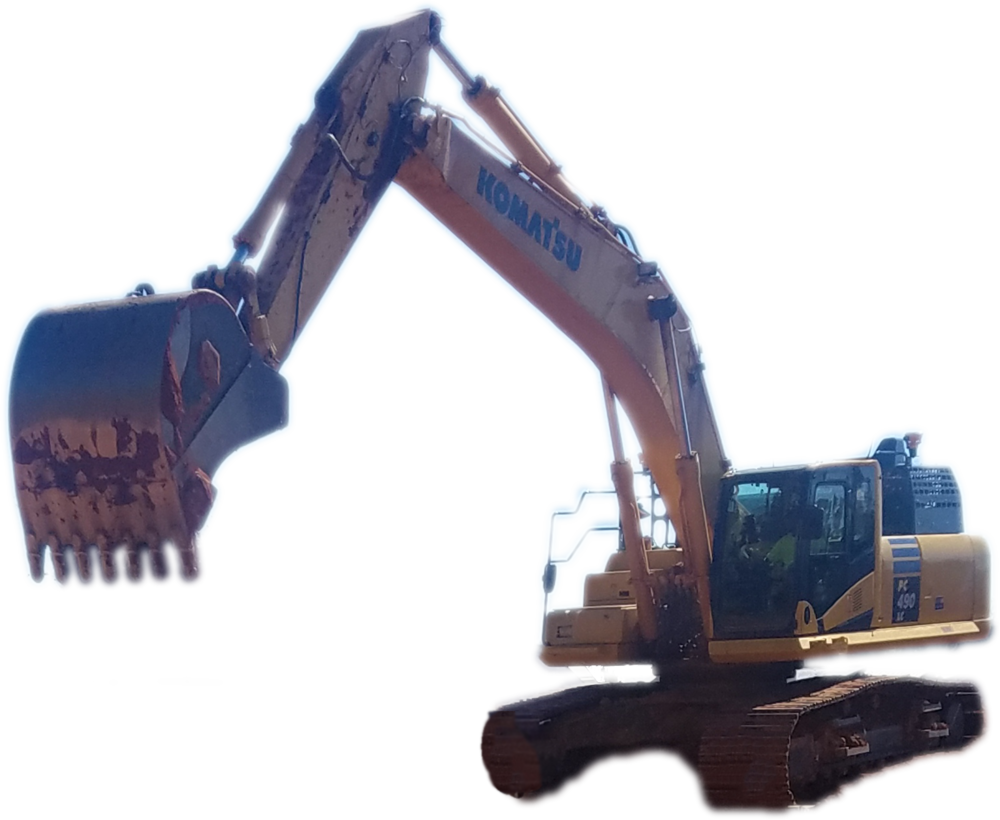 Earthwork1 - Machine (1000x820), Png Download