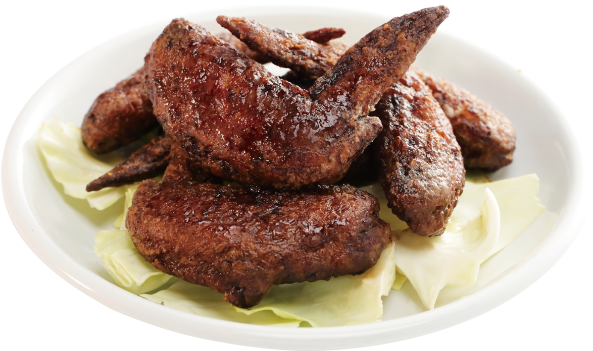 Chicken Wing Tips - Fried Food (1280x1109), Png Download