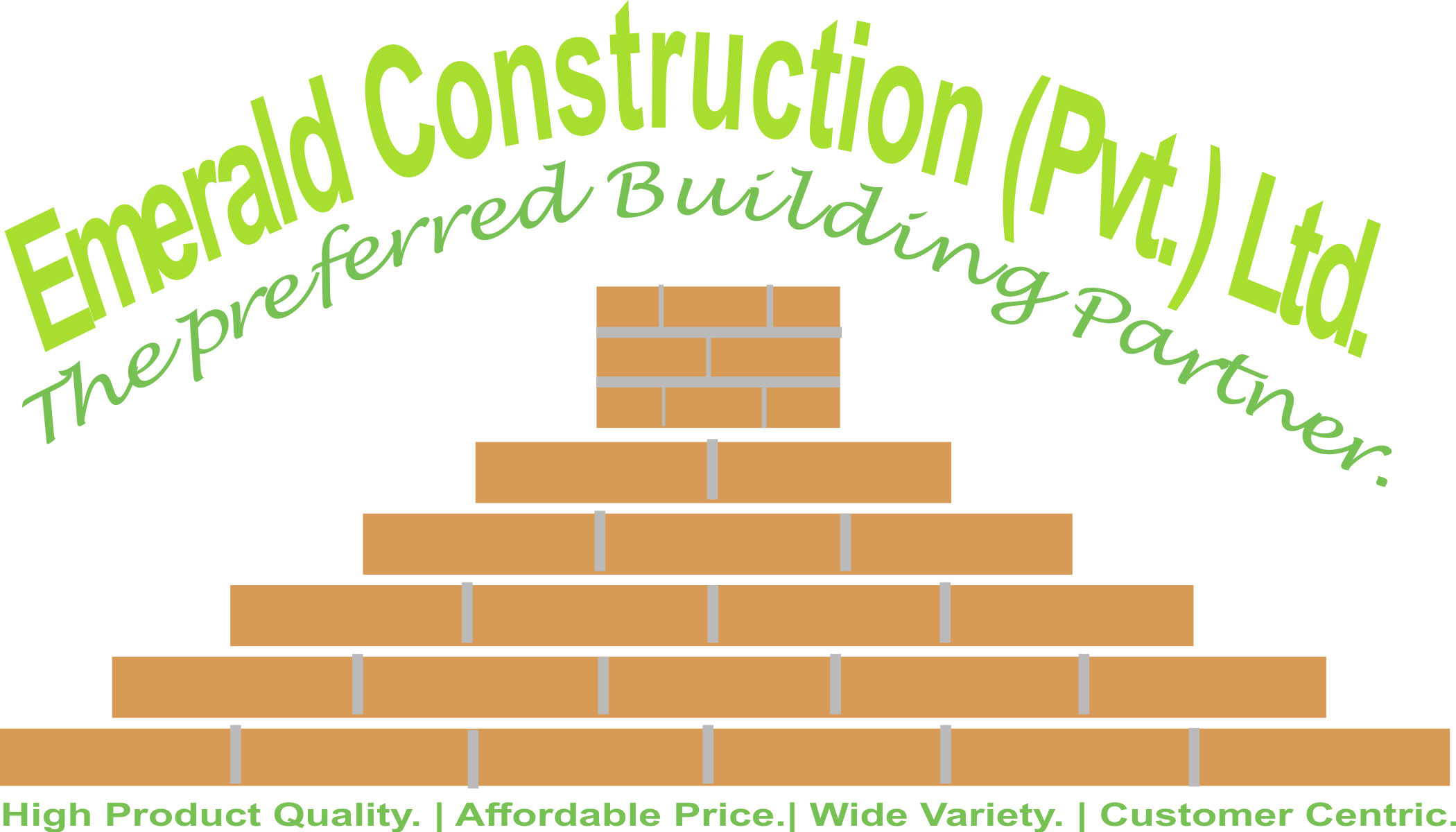 Emerald Construction - Brickwork (2100x1200), Png Download