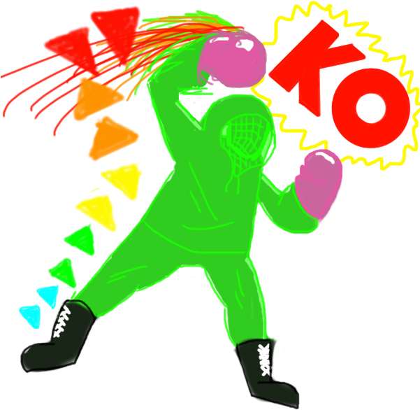 “ My Little Mac Submission For The Smash Collab Project - Illustration (600x600), Png Download