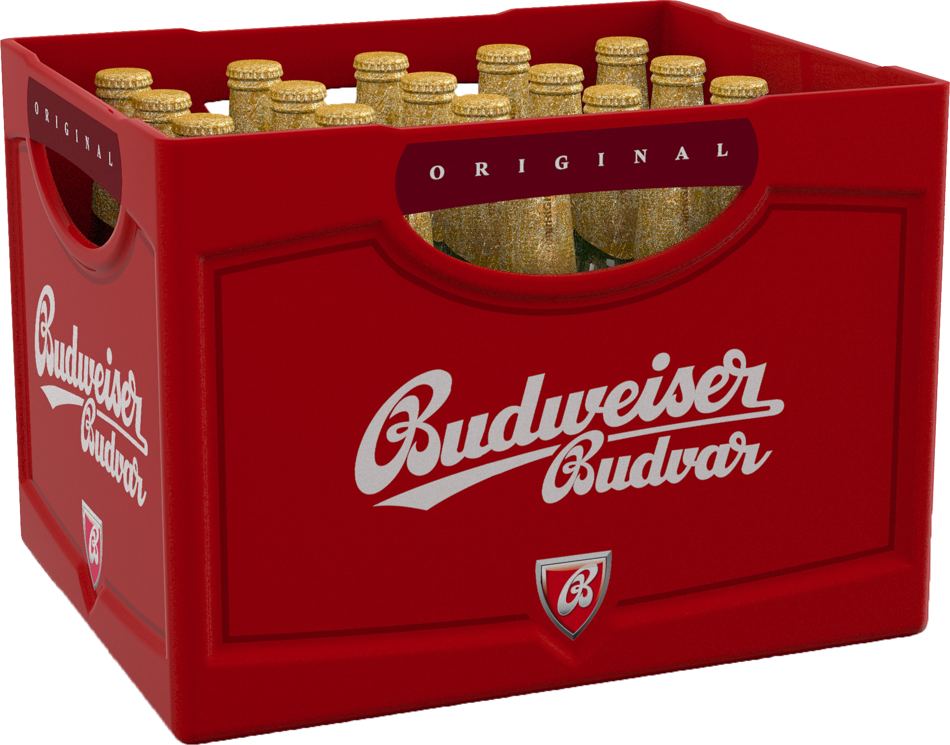 Budweiser Helles Lager Kasten - České Budějovice (1953x1531), Png Download