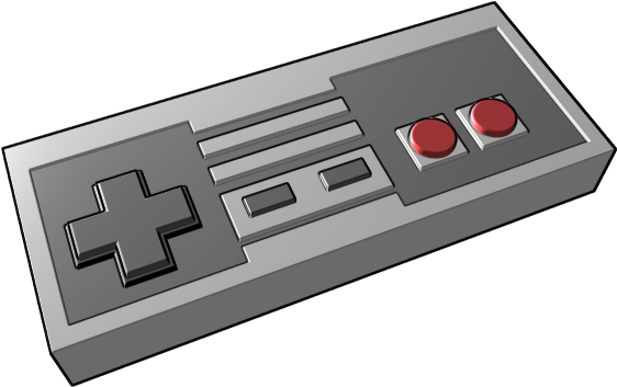 Nes Controller (640x480), Png Download