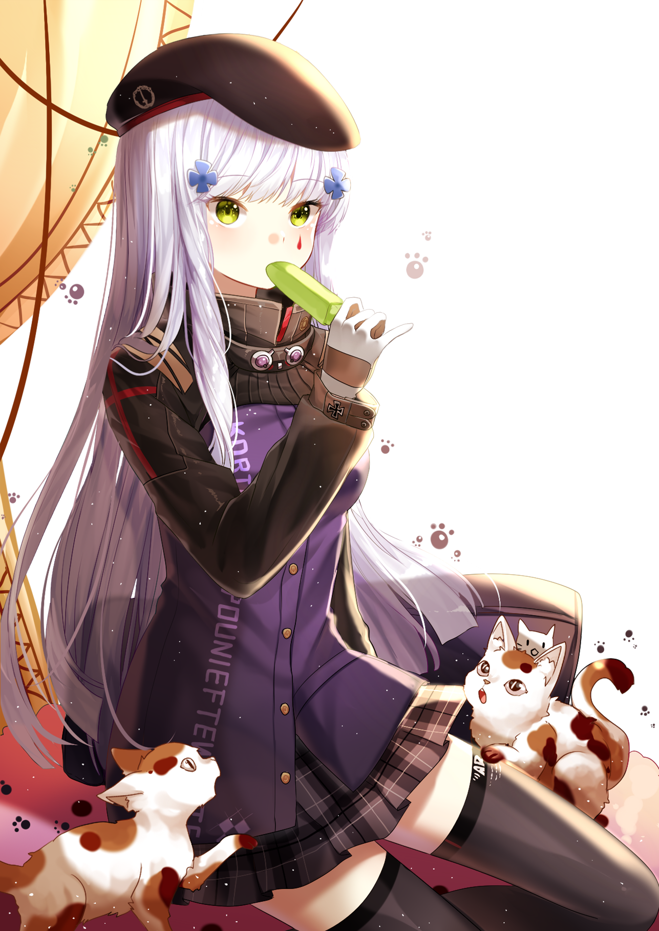 Download Png - Girls Frontline Hk415 Ecchi (1287x1819), Png Download