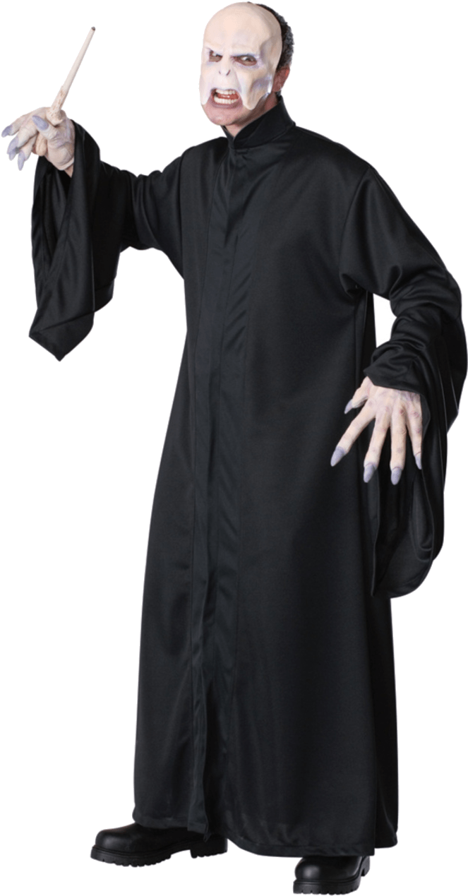 Adult Harry Potter Voldemort Costume - Voldemort Costume (800x1268), Png Download