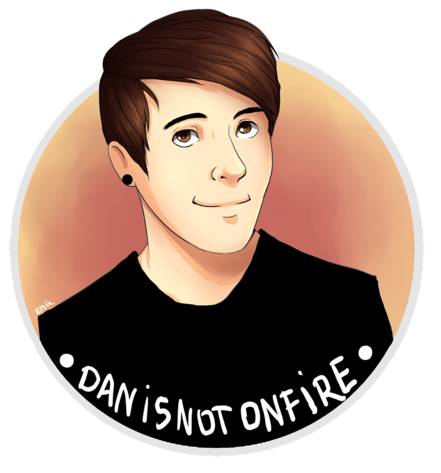 Dan Howell Png - Dan Howell Fanart Transparent (863x925), Png Download