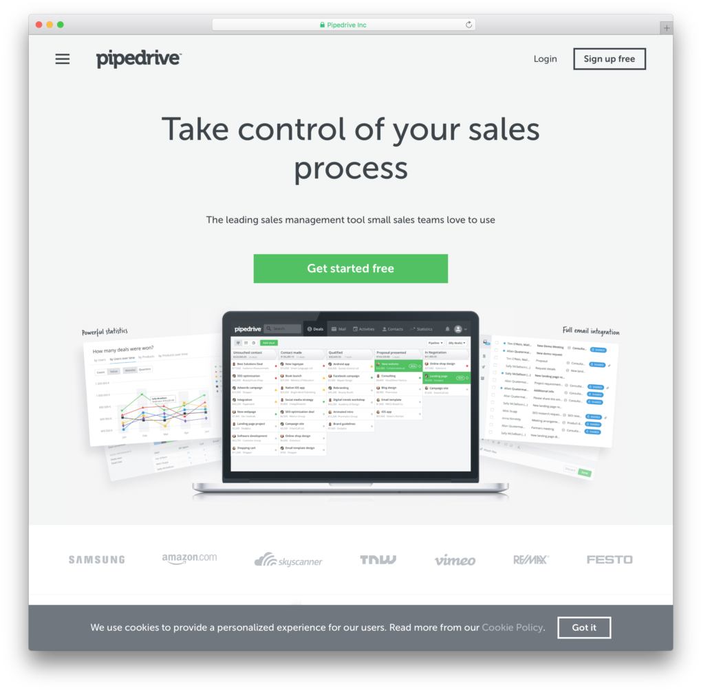 Pipedrive-homepage - Pipedrive (1024x1013), Png Download