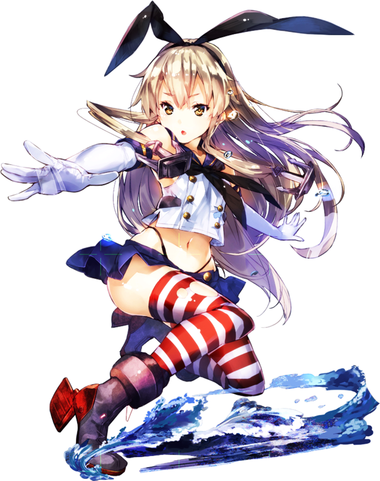 Shimakaze - Shimakaze Character (759x960), Png Download