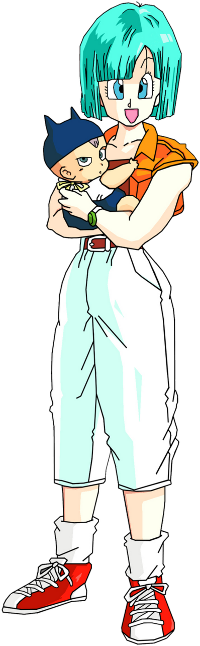 Cinco Anos Após A Vitória De Goku Sobre Piccolo, Bulma - Bulma Png (544x1468), Png Download