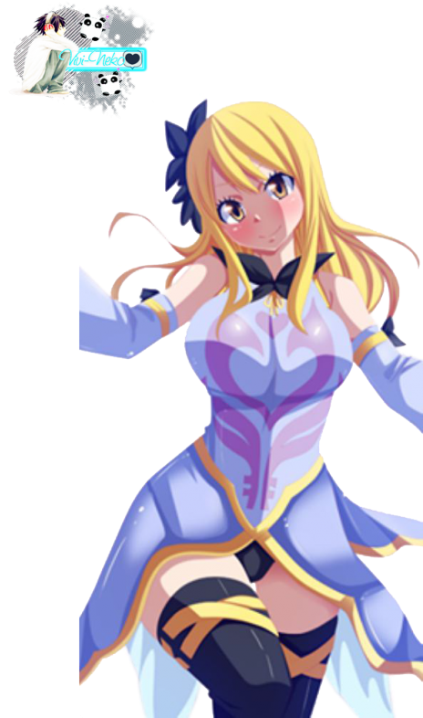 Lucy Heartfilia - Lucy And Erza Fusion (477x800), Png Download
