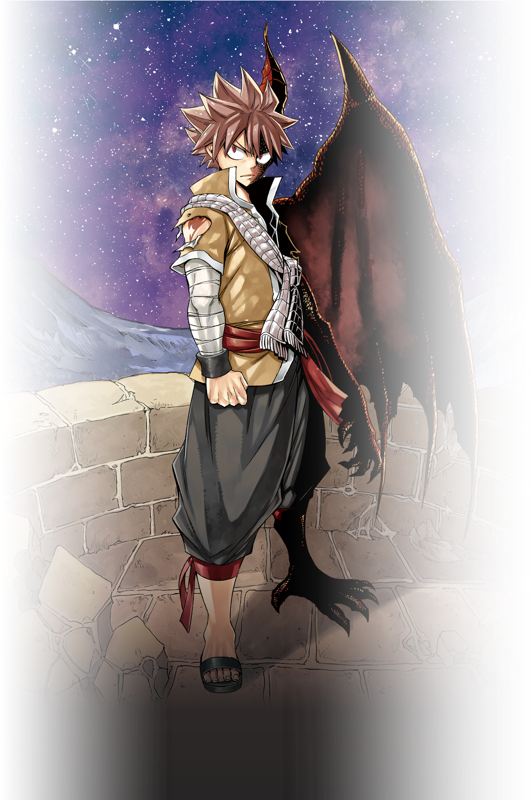 Natsu Dragneel Dragon Cry (1072x1600), Png Download