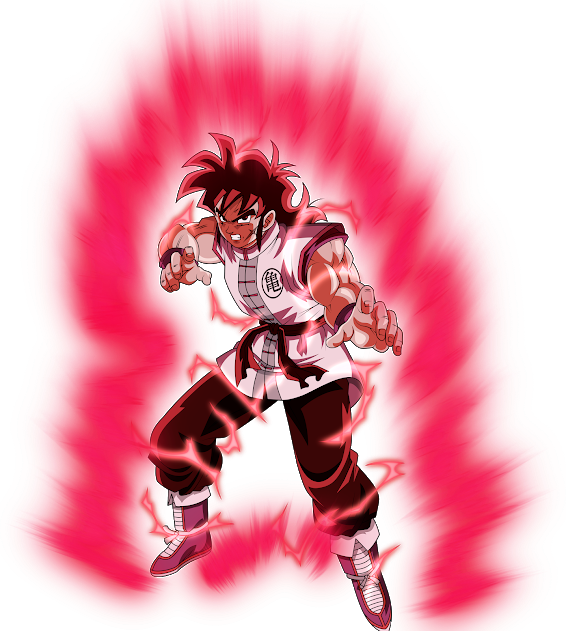 And Another One, This One Of Super Kaioken Yamcha - Super Kaioken Yamcha Deviantart (566x631), Png Download