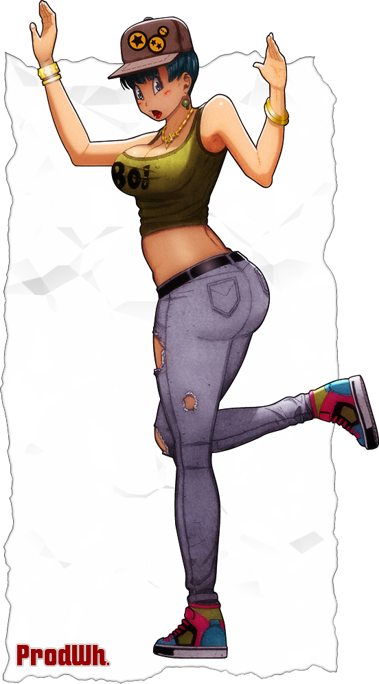 Bulma 234460 - Cartoon (552x995), Png Download
