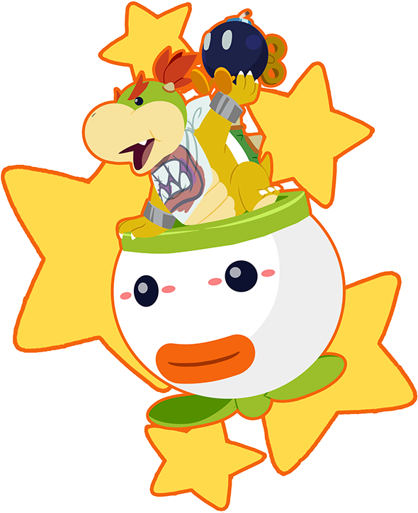 Bowser Jr - - Bowser Jr Fanart (600x744), Png Download