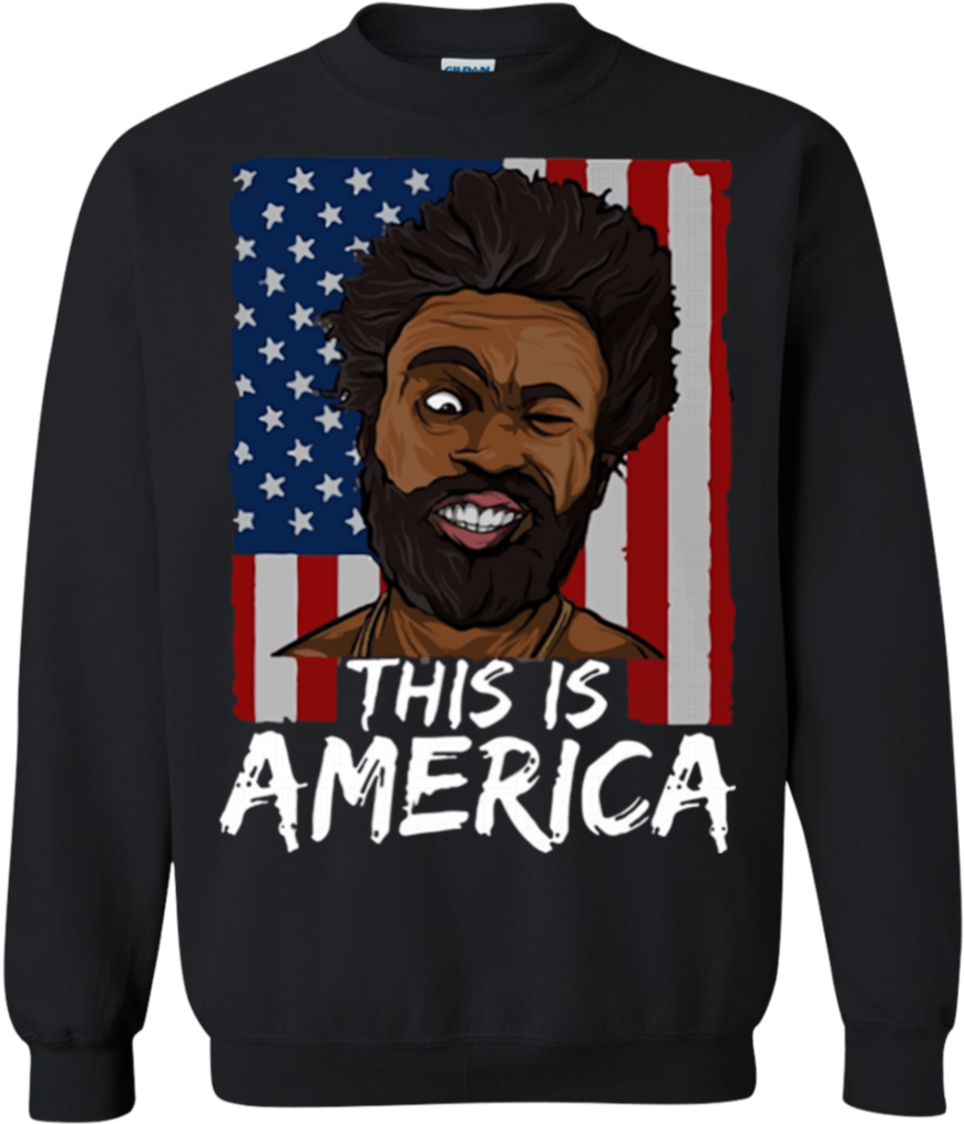 Childish Gambino This Is America 4th Of July Shirt - Walking Dead Abraham Tshirts (1024x1024), Png Download