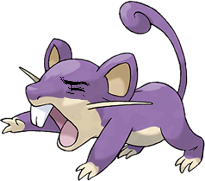 View Rattata , - Pokemon Rattata (714x630), Png Download
