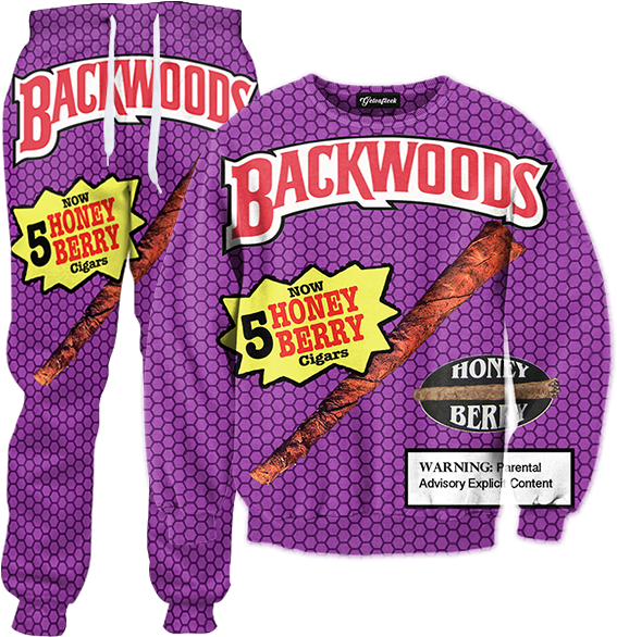 Backwoods Honey Berry Blunts Tracksuit - Backwoods Tracksuit (600x600), Png Download