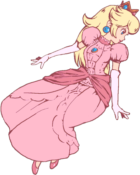 Popular My Stuff Nintendo Super Mario Peach Super Mario - Illustration (500x625), Png Download