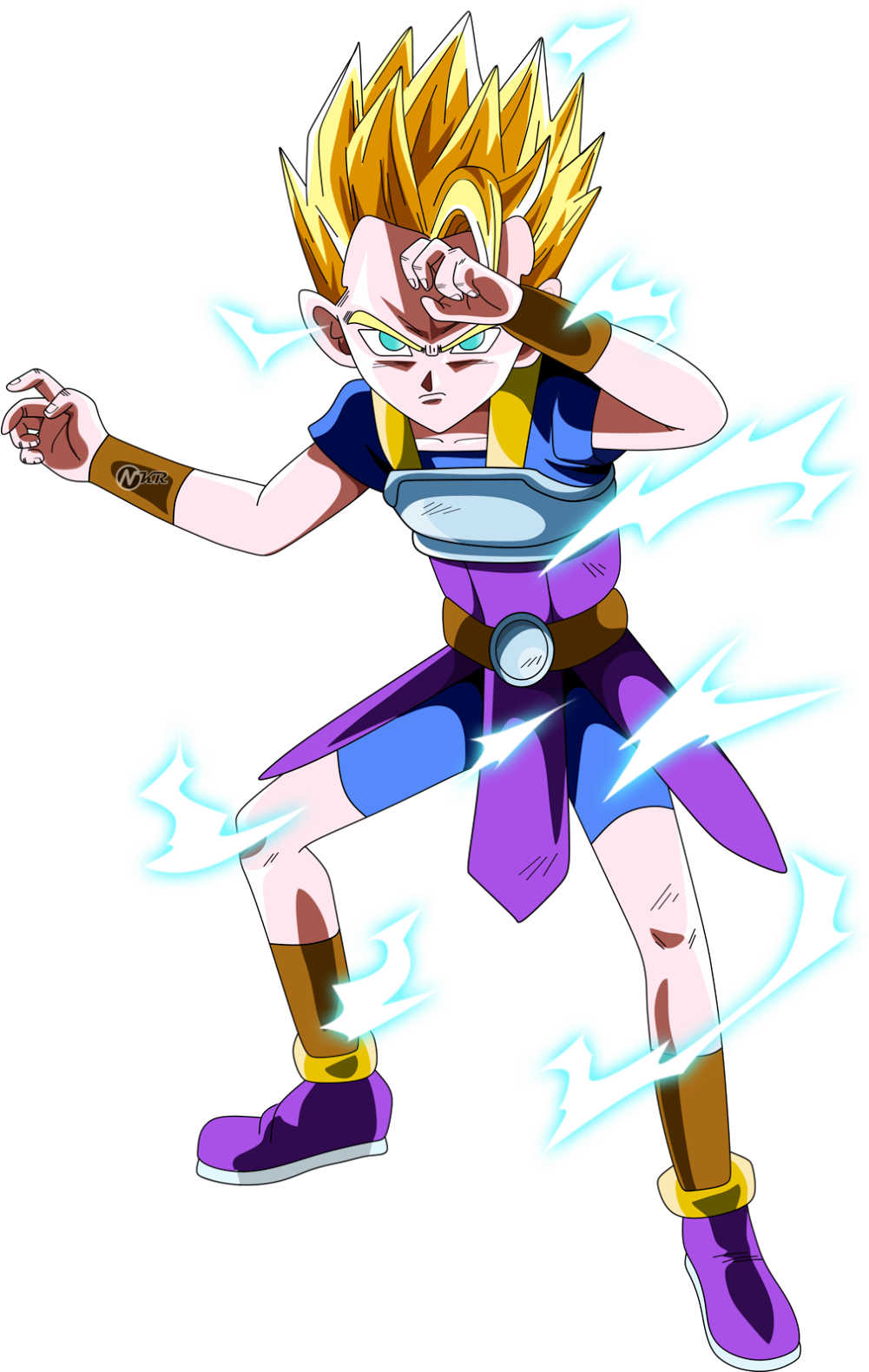 "dragon Ball Super" Episodio 112 ¡la Promesa De Un - Imagenes De Kyabe Ssj 2 (1014x1600), Png Download