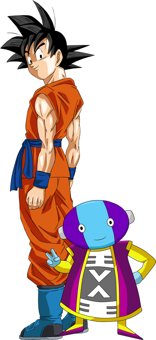 538 × 1126 In Dragon Ball Super - Goku X Vegeta Png (538x1126), Png Download